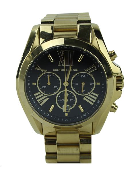 relogio michael kors dourado masculino